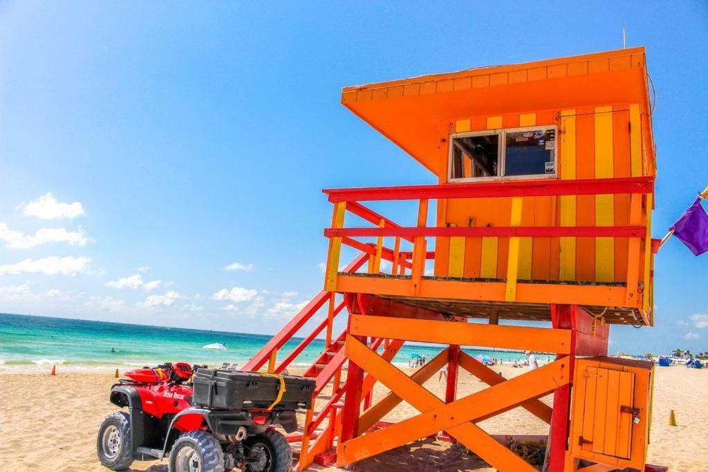 2 Bedroom 2 Bath With Patio On 11Th Collins Ave Μαϊάμι Μπιτς Εξωτερικό φωτογραφία